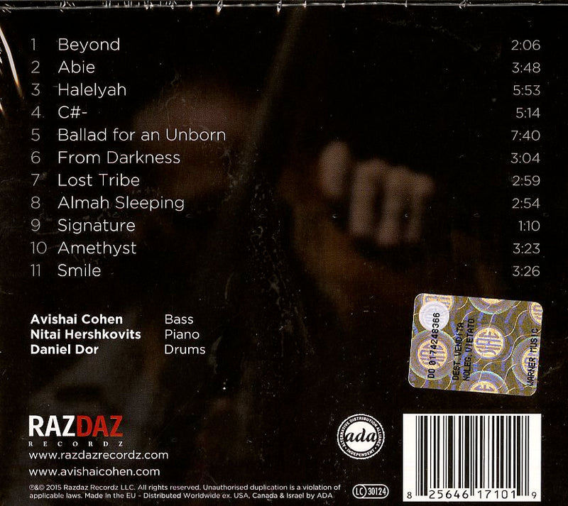 Cohen Avishai Trio - From Darkness CD 0825646171019