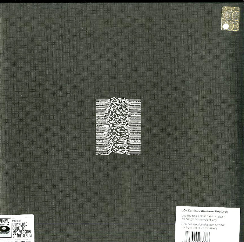 Joy Division - Unknown Pleasures Lp 0825646183906