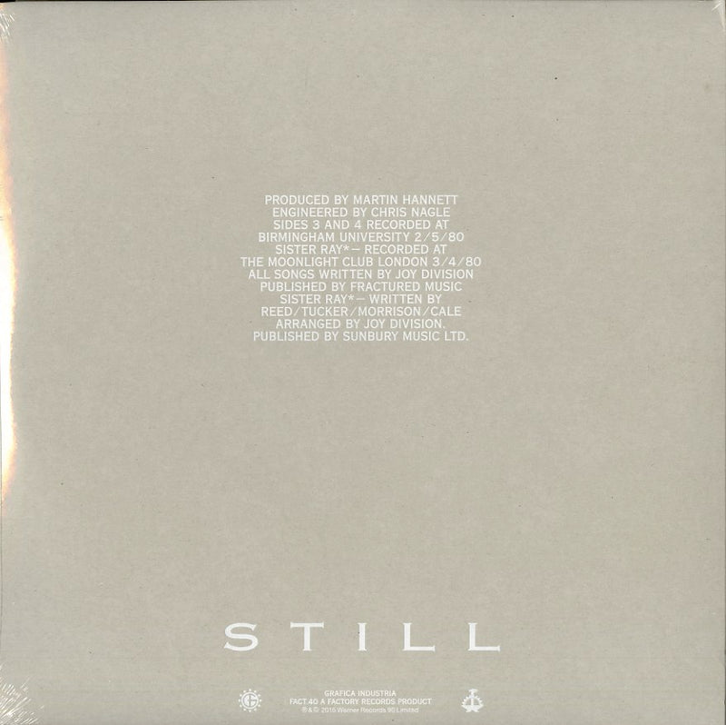 Joy Division - Still Lp 0825646183920