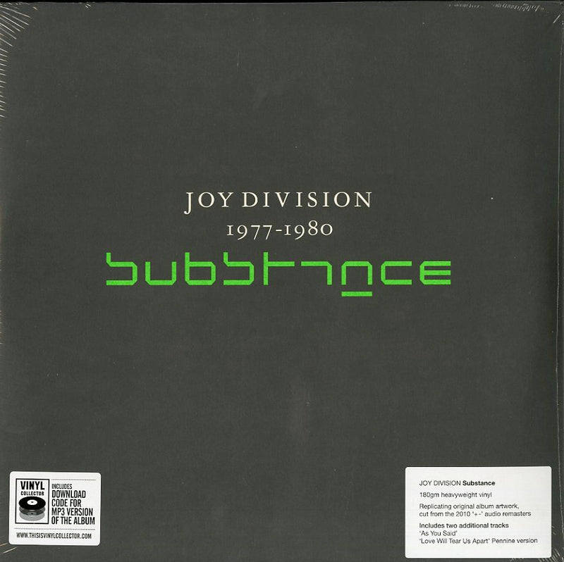 Joy Division - Substance Lp 0825646183937