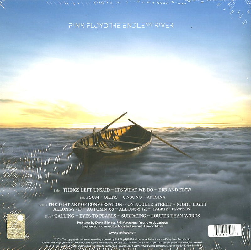 Pink Floyd - The Endless River Lp 0825646215478