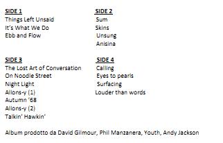 Pink Floyd - The Endless River Lp 0825646215478