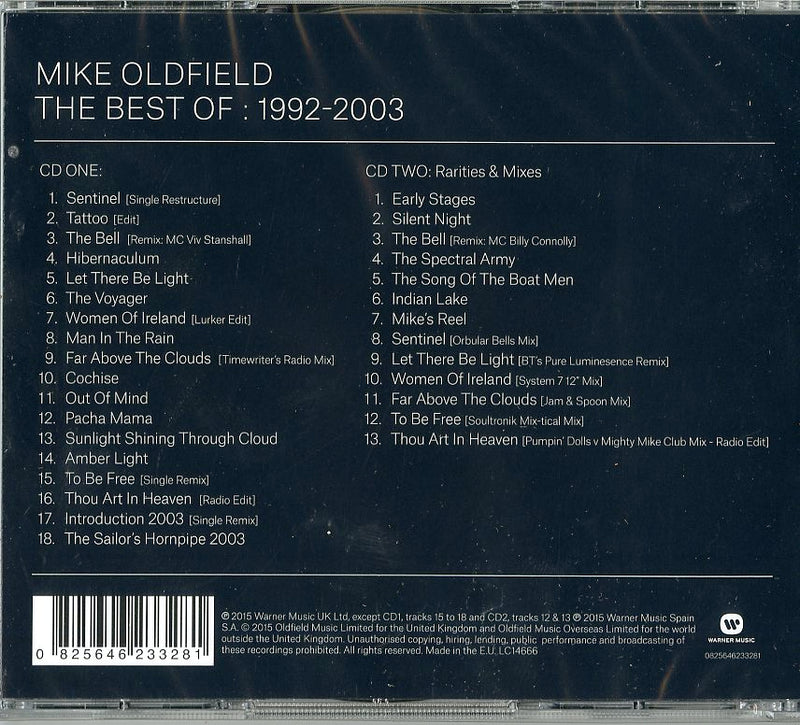 Oldfield Mike - The Best Of 1992-2003 Cd 0825646233281