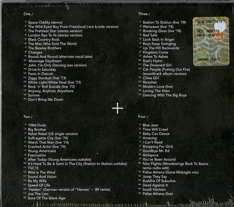 Bowie David - Sound & Vision (Box 4 Cd) Cd 0825646237784