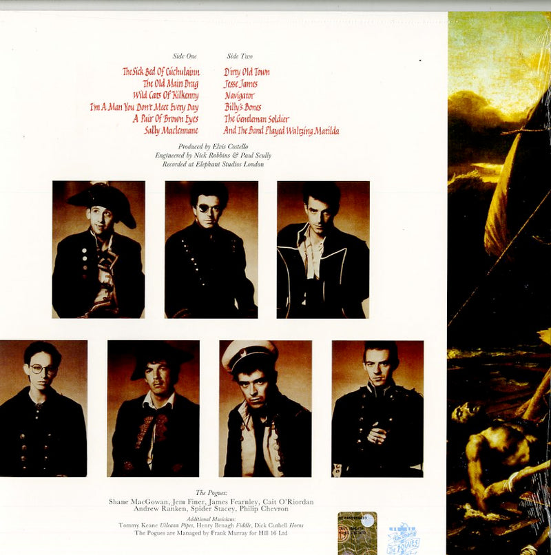 Pogues The - Rum, Sodomy And The Last (Limited Edition Red Vinyl) Lp 0825646255894