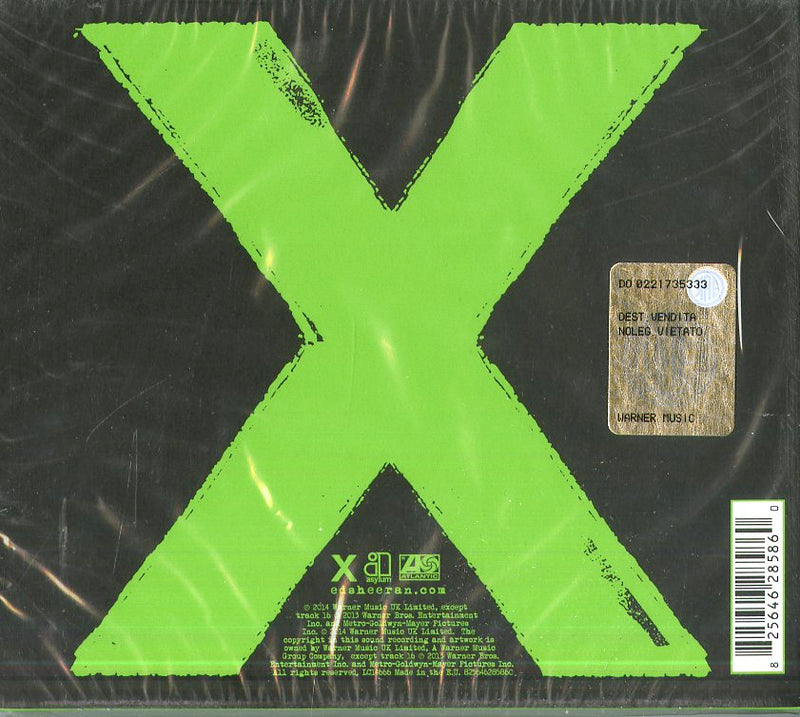 Sheeran Ed - X (Deluxe Edt.) Cd 0825646285860