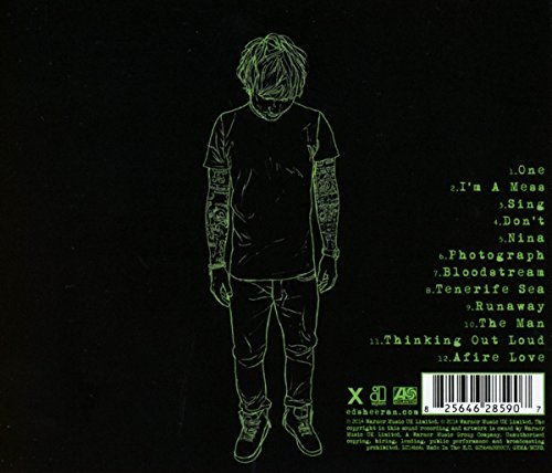 Sheeran Ed - X Cd 0825646285907
