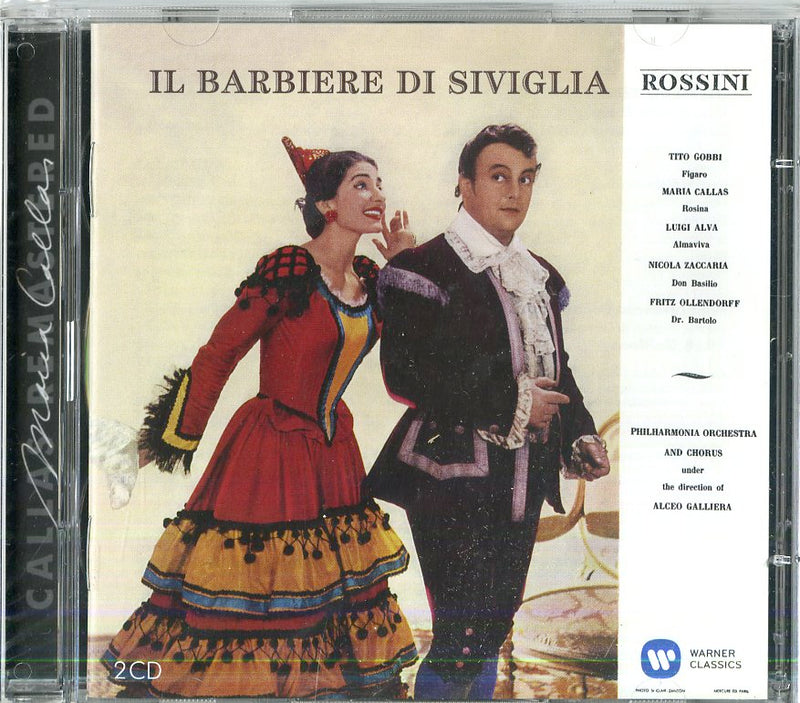 Callas Maria (Soprano) - Il Barbiere Di Siviglia (Dgp) Cd 0825646340897