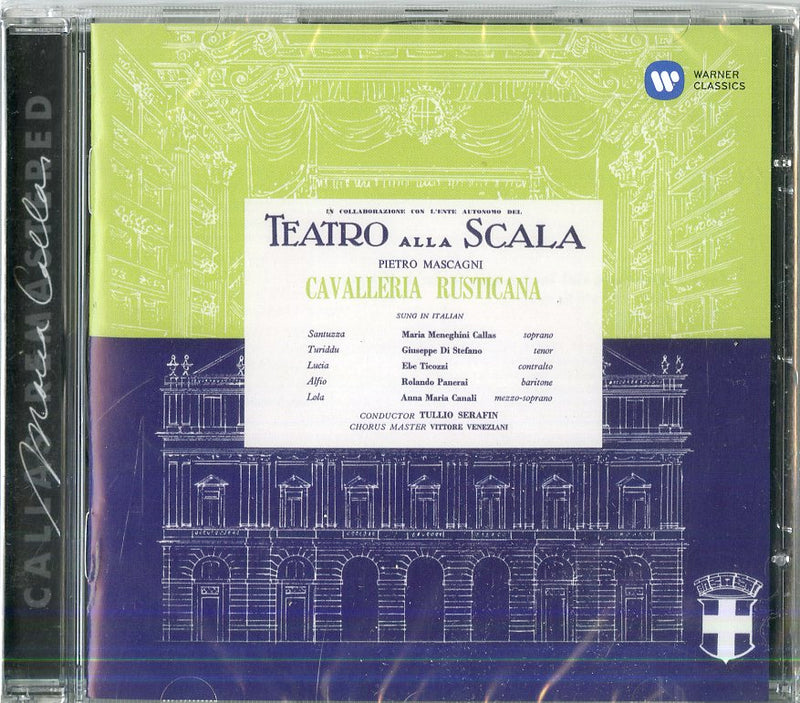 Maria Callas( Soprano), Tullio Serafin( Direttore) - Cavalleria Rusticana Cd 0825646340903