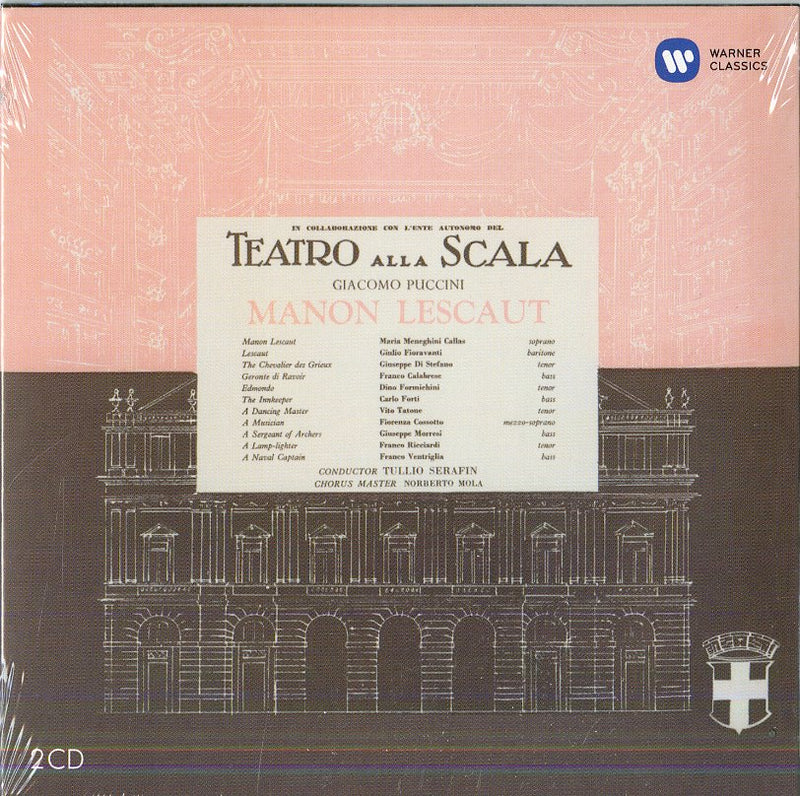 Callas Maria( Soprano), Fioravanti, Serafin - Manon Lescaut (Dgp) Cd 0825646340989