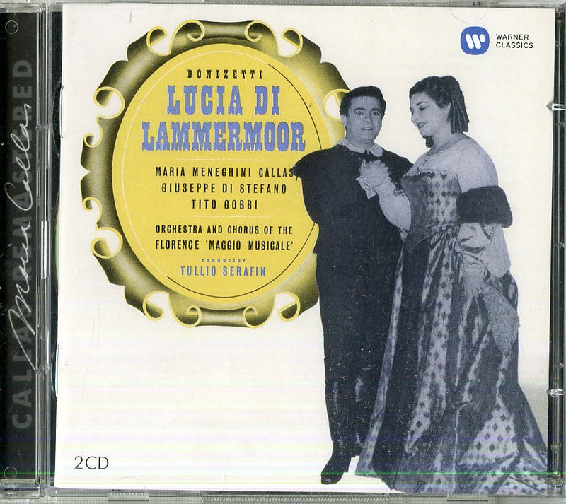 Callas( Soprano), Di Stefano( Tenore), Serafin( Direttore) - Lucia Di Lammermoor (Maria Callas 2014) CD 0825646341092