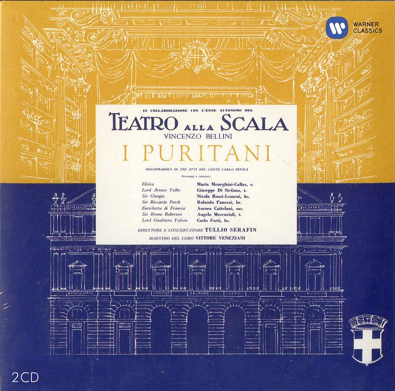 Maria Callas( Soprano), Giuseppe Di Stefano( Tenore), Tullio Serafin( Direttore) - I Puritani -Maria Callas 2014--Opera Completa-
