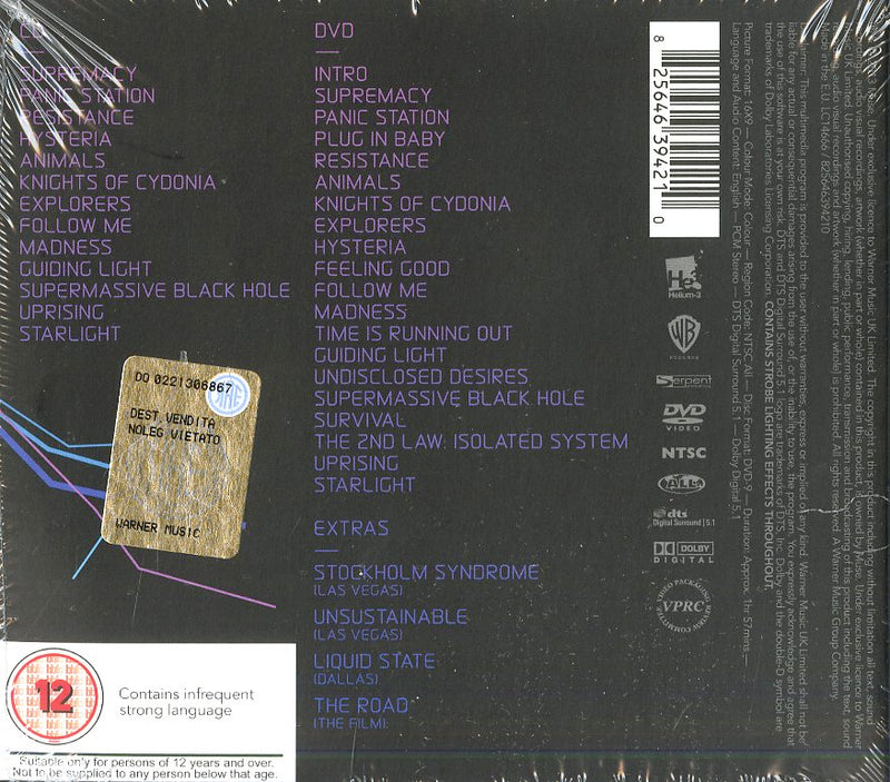 Muse - Live At Rome ...(Cd+Dvd) Cd 0825646394210