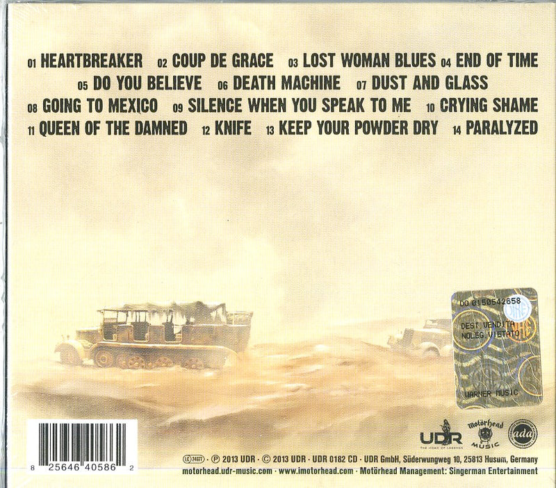 Motorhead - Aftershock (Cd+Dvd) Cd 0825646405862