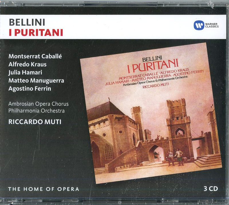 Riccardo Muti( Direttore), Montserrat Caballe'( Soprano), Alfredo Kraus( Tenore) - I Puritani (Box3Cd)(Opera Completa)