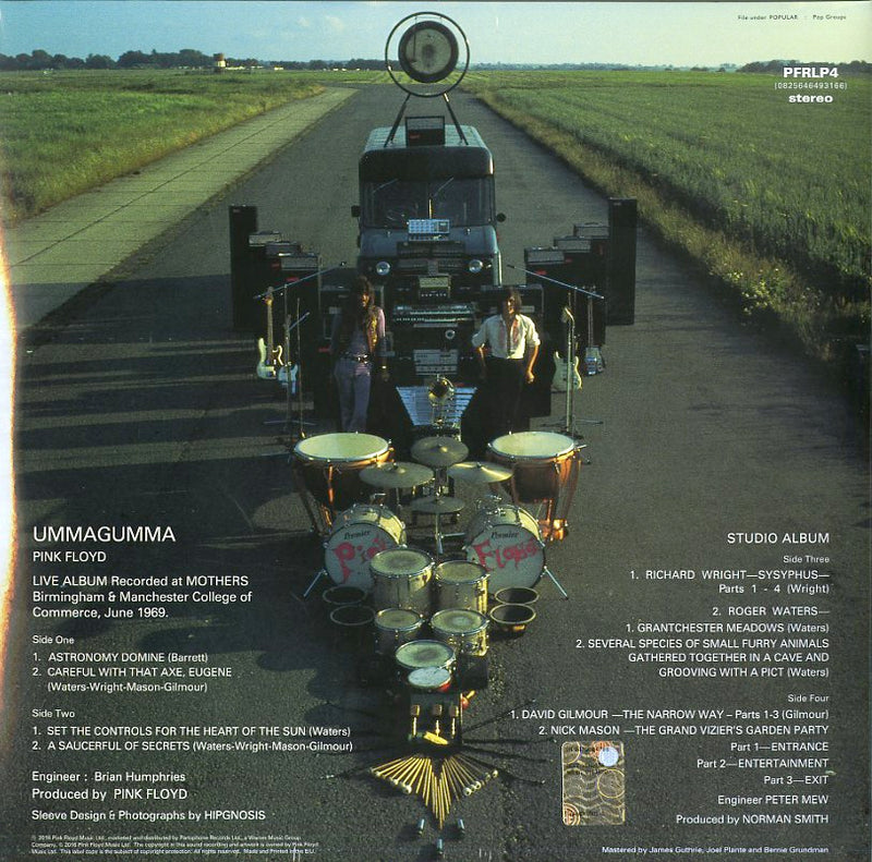 Pink Floyd - Ummagumma Vinile LP - Vinyl record 0825646493166