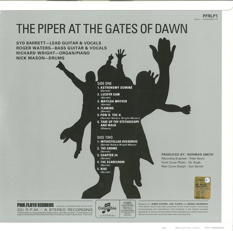 Pink Floyd - The Piper At The Gates Of Dawn Vinile LP - Vinyl record 0825646493197
