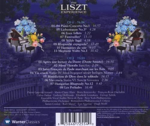 Compilation - The Liszt Experience Cd 0825646725540