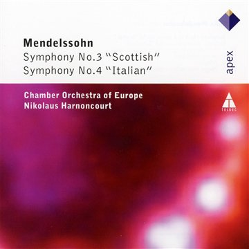 Harnoncourt( Direttore), Chamber Orch. Of Europe - Sinfonia No.3 "Scottish" & "Italian" CD 0825646739103