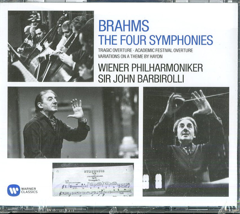 Sir John Barbirolli( Direttore) - Symphonies 1-4 (Le Quattro Sinfonie)(Box3Cd) Cd 0825646767717