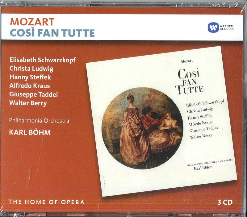 Karl Boehm( Direttore), Schwarzkopf( Soprano), Christa Ludwig( Mezzosoprano) - CosÃ¬ Fan Tutte, K588 CD 0825646913268