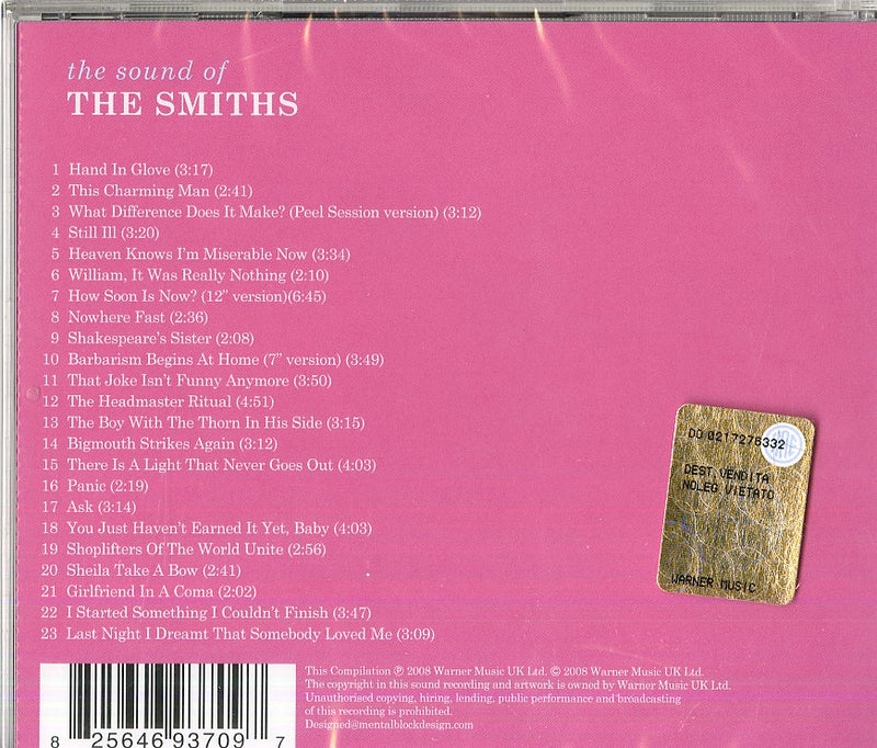 Smiths The - The Sound Of The Smiths Cd 0825646937097