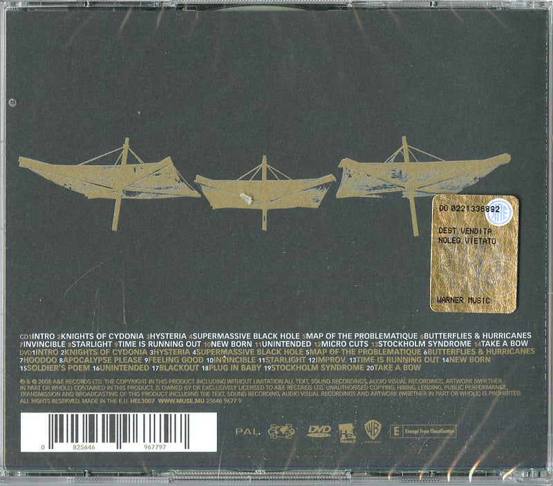Muse - H.A.A.R.P.-Live Fro Wembley Stadium Cd 0825646967797