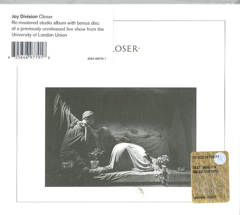 Joy Division - Closer (Collector'S Edt.) CD 0825646977918