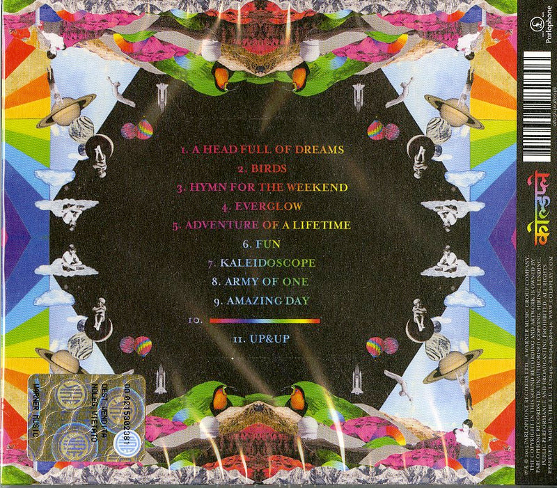 Coldplay - A Head Full Of Dreams Cd 0825646982646