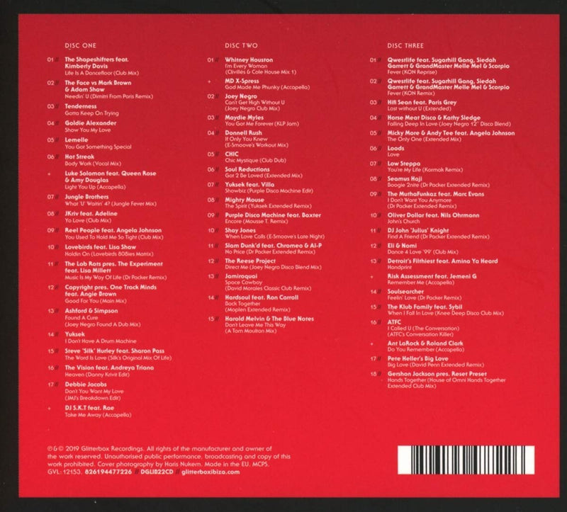 Compilation - Glitterbox Hotter Than Fire (Mixed By Melvo Baptiste) Cd 0826194477226