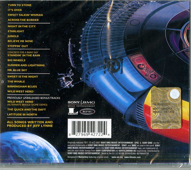 Electric Light Orchestra - Out Of The Blue Cd 0827969427224
