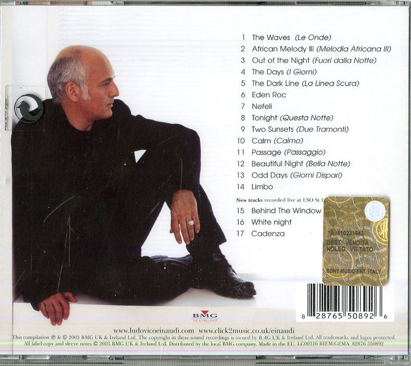 Einaudi Ludovico - Echoes The Einaudi Collection Cd 0828765508926