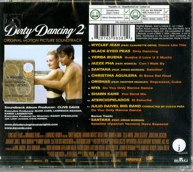 O.S.T.-Dirty Dancing - Dirty Dancing 2 Cd 0828765983822