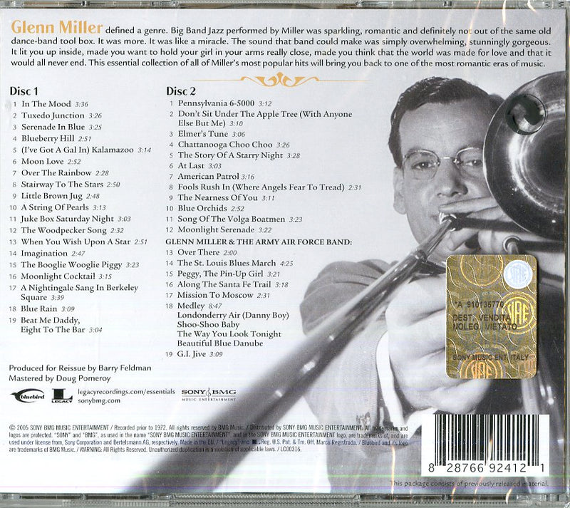 Miller Glenn - The Essential Glenn Miller Cd 0828766924121