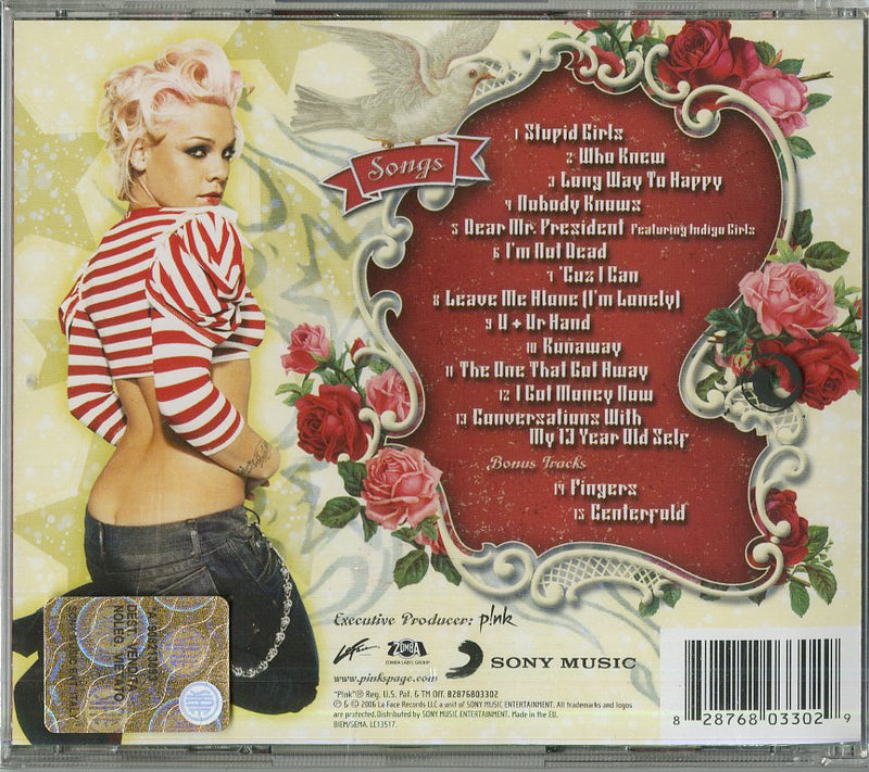 Pink - I'M Not Dead CD 0828768033029