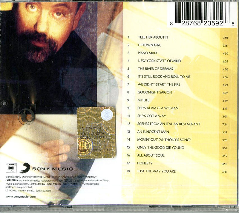 Joel Billy - Piano Man The Very Best Of Billy Joel CD 0828768235928