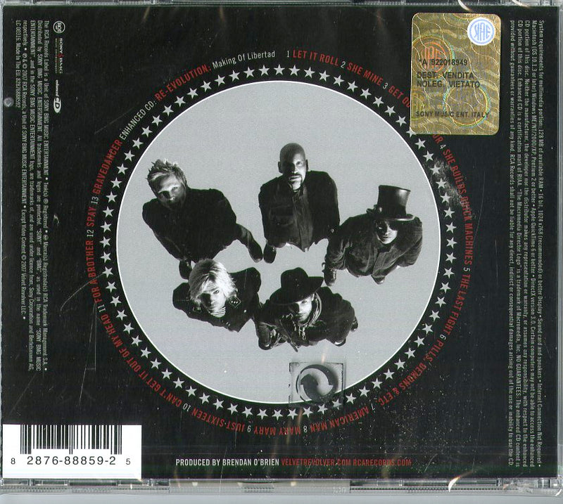 Velvet Revolver - Libertad Cd 0828768885925