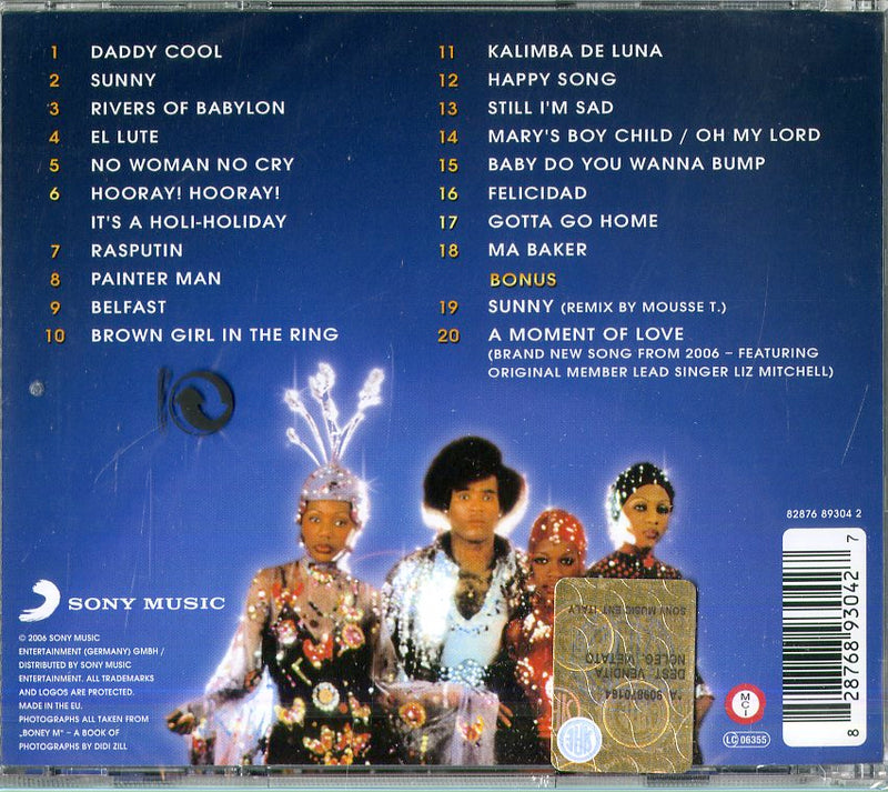 Boney M - The Magic Of Boney M Cd 0828768930427