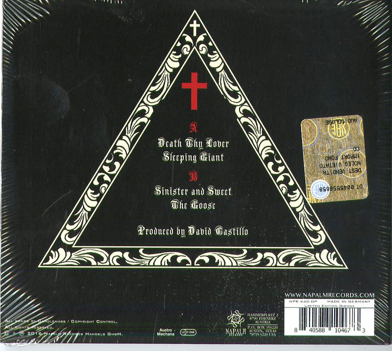 Candlemass - Death Thy Lover Cd 0840588104673