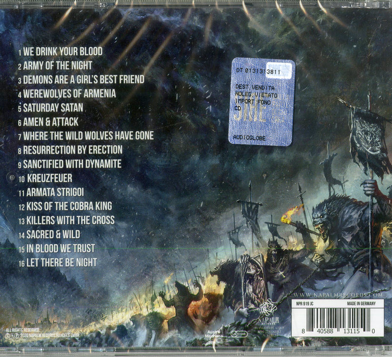 Powerwolf - Best Of The Blessed CD 0840588131150