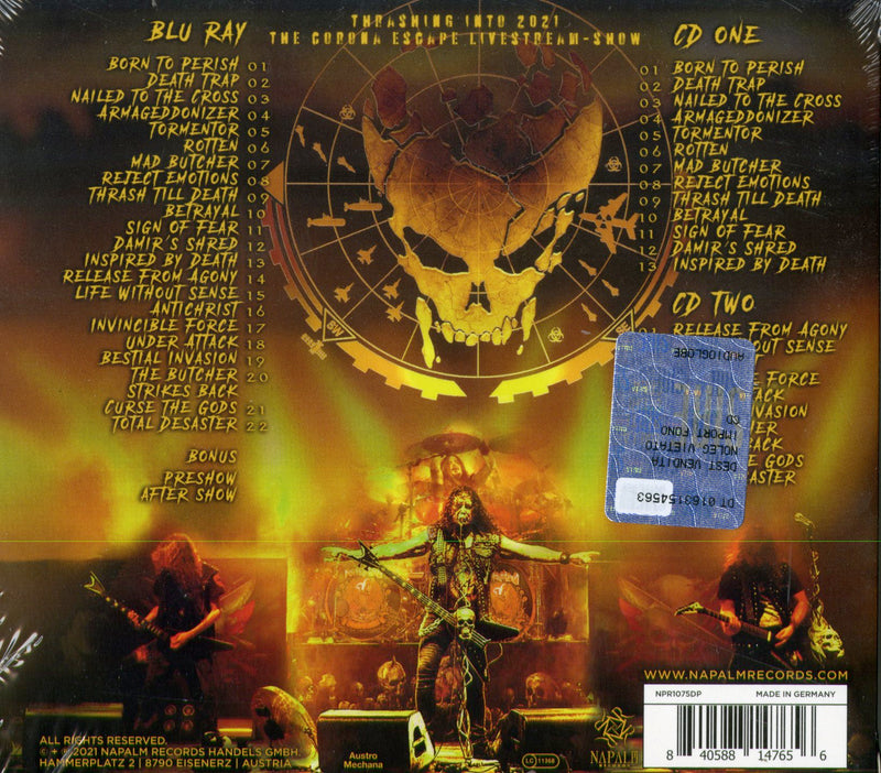 Destruction - Live Attack (Cd+Br) Cd 0840588147656