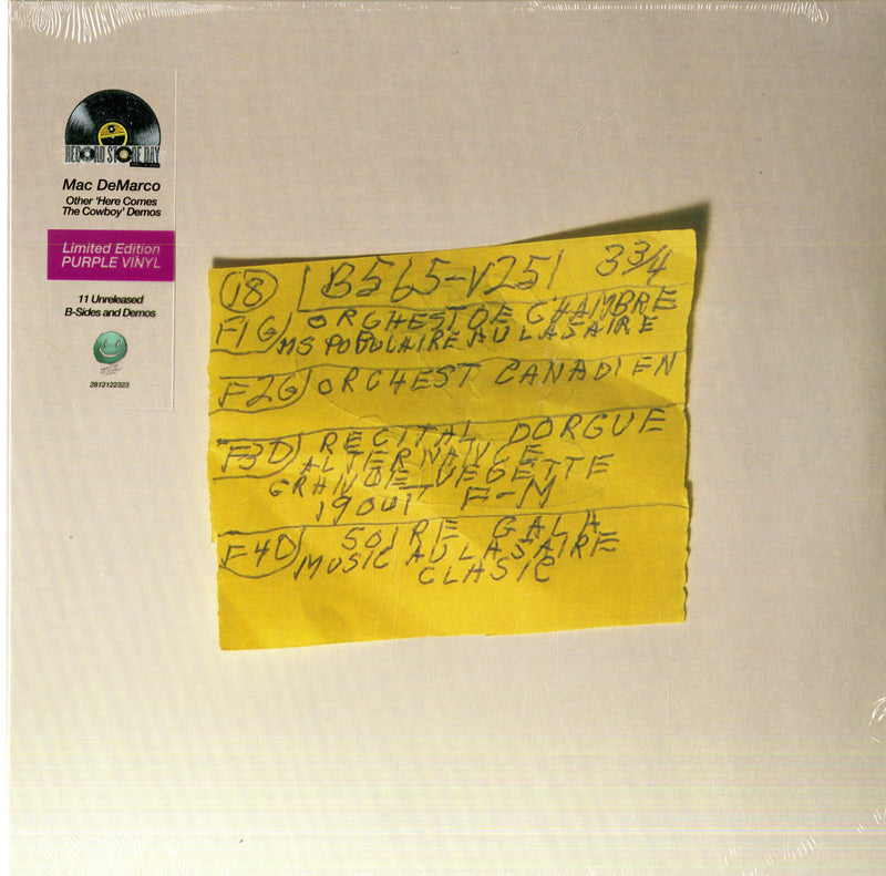 Demarco Mac - Other Here Comes The Cowboy Demos (Vinyl Purple) (Rsd 2020)
