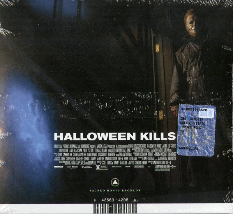 O. S. T. -Halloween Kills( Carpenter John) - Halloween Kills Cd 0843563142080