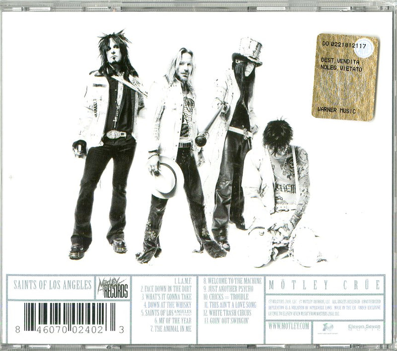 Motley Crue - Saints Of Los Angeles Cd 0846070024023