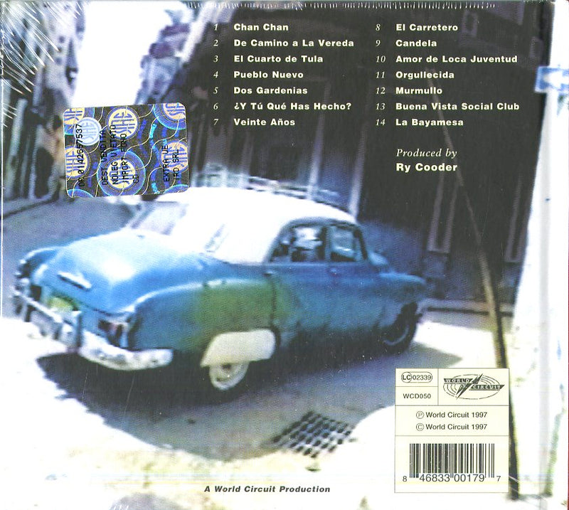 Cooder Ry & Cuban All Stars - Buena Vista Social Club (Cd+Book) Cd 0846833001797