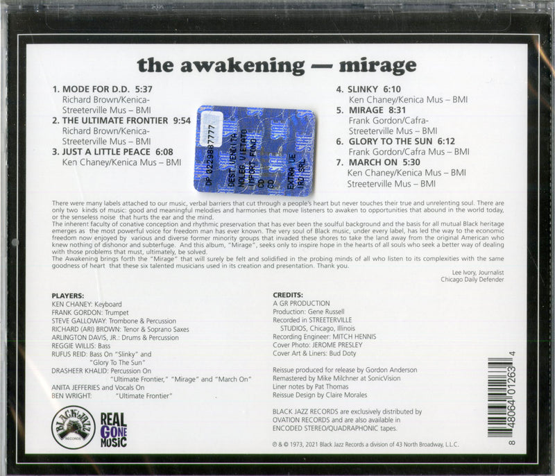 Awakening The - Mirage Cd 0848064012634