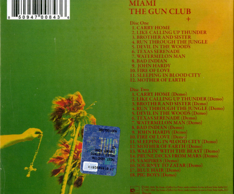 Gun Club The - Miami (Special Edt.) Cd 0850947008436