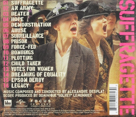 O.S.T.-Sufragette - Sufragette CD 0851147006130