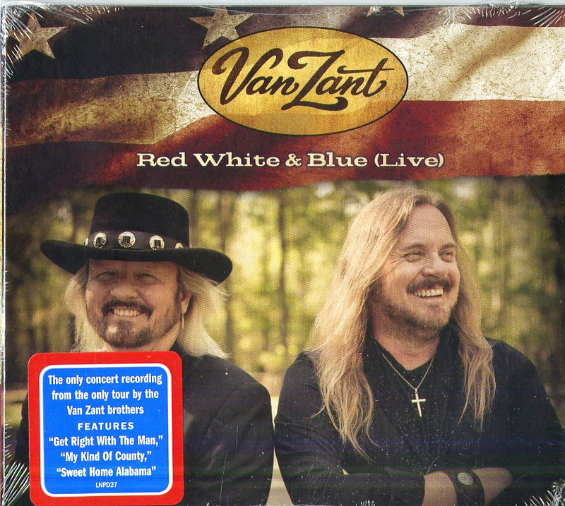 Van Zant - Red White & Blue Live Cd 0858135004789