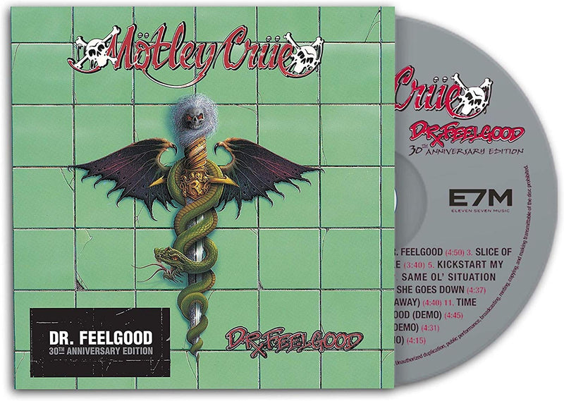 Motley Crue - Dr. Feelgood (30Th Anniversary) CD 0876931057426